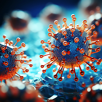 JPG 편집이미지 세포 사람없음 바이러스 질병 디지털합성 바이러스침투 이미지편집 편집실사 AI컴퓨터그래픽 AI콘텐츠 의학 CG 파일형식