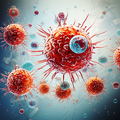 JPG 편집이미지 세포 사람없음 바이러스 질병 디지털합성 바이러스침투 이미지편집 편집실사 AI컴퓨터그래픽 AI콘텐츠 의학 CG 파일형식