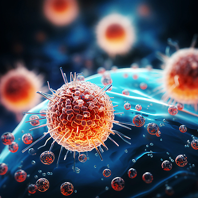 JPG 편집이미지 세포 사람없음 바이러스 질병 디지털합성 바이러스침투 이미지편집 편집실사 AI컴퓨터그래픽 AI콘텐츠 의학 CG 파일형식