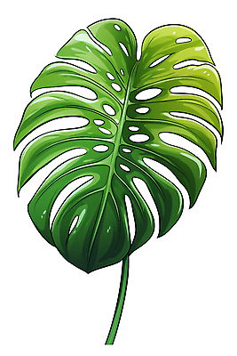 PSD 식물 잎 일러스트 자연 사람없음 초록색 공기정화 몬스테라 공기정화식물 국내일러스트 컬러 생태계 정화 파일형식