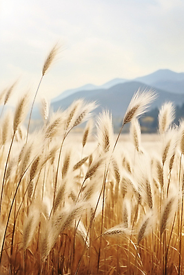 JPG 편집이미지 자연 산 갈대 사람없음 가을 디지털합성 갈대밭 편집실사 AI포토 AI콘텐츠 식물 계절 CG 생태계 파일형식 갈대_식물