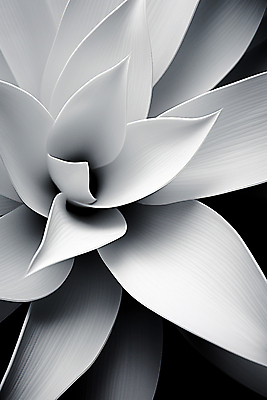 JPG 식물 편집이미지 잎 표면 흑백 근접촬영 사람없음 질감 편집실사 AI컴퓨터그래픽 AI콘텐츠 뷰포인트 촬영기법 CG 파일형식