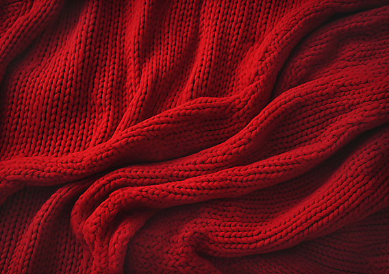 JPG 편집이미지 백그라운드 사람없음 빨간색 직물 포근함 스웨터 니트 편집실사 AI포토 AI콘텐츠 컬러 상의 감각 CG 파일형식