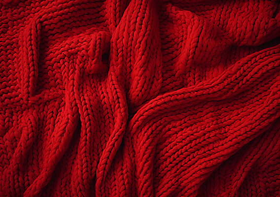 JPG 편집이미지 백그라운드 사람없음 빨간색 직물 포근함 스웨터 니트 편집실사 AI포토 AI콘텐츠 컬러 상의 감각 CG 파일형식