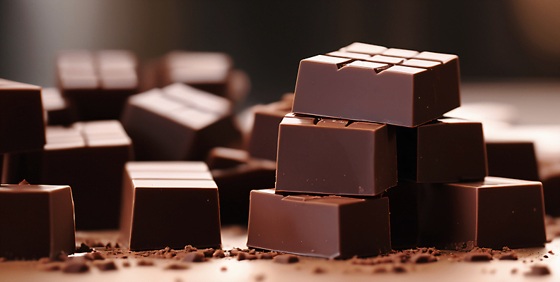 JPG 편집이미지 발렌타인데이 사람없음 갈색 쌓기 초콜릿 편집실사 AI포토 AI콘텐츠 컬러 모션 데이이벤트 디저트 CG 파일형식