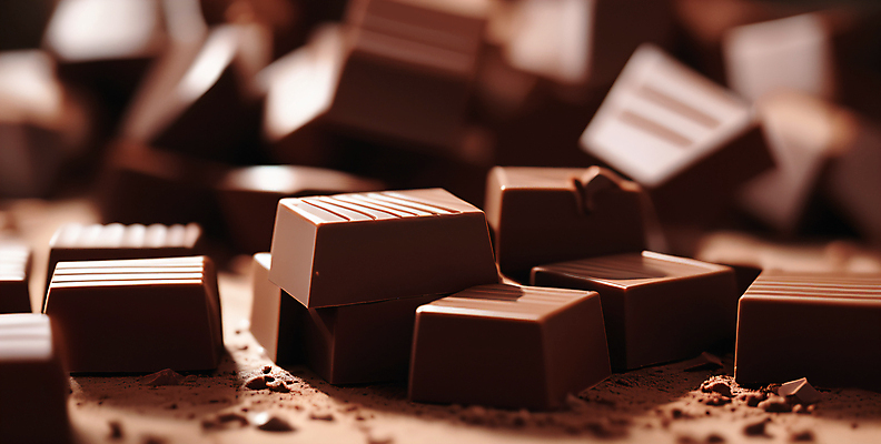 JPG 편집이미지 발렌타인데이 사람없음 갈색 쌓기 초콜릿 2025년 트렌드컬러 편집실사 모카무스 AI포토 AI콘텐츠 컬러 모션 데이이벤트 디저트 연도 CG 파일형식