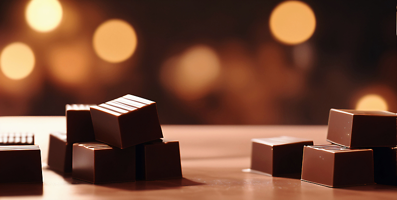 JPG 편집이미지 발렌타인데이 사람없음 갈색 쌓기 초콜릿 보케 편집실사 AI포토 AI콘텐츠 컬러 모션 데이이벤트 디저트 CG 파일형식