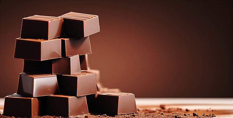 JPG 편집이미지 발렌타인데이 사람없음 갈색 쌓기 초콜릿 2025년 트렌드컬러 편집실사 모카무스 AI포토 AI콘텐츠 컬러 모션 데이이벤트 디저트 연도 CG 파일형식