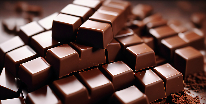 JPG 편집이미지 발렌타인데이 사람없음 갈색 쌓기 초콜릿 편집실사 AI포토 AI콘텐츠 컬러 모션 데이이벤트 디저트 CG 파일형식