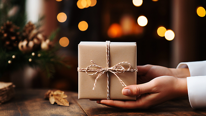 JPG 편집이미지 손 리본 종이 선물 들기 신체부위 선물상자 보케 베이지색 보케백그라운드 편집실사 AI인물포토 AI콘텐츠 컬러 백그라운드 모션 사람 상자 CG 파일형식 AI포토