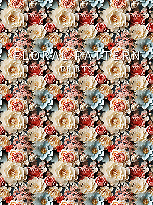 PSD 편집이미지 꽃 백그라운드 꽃무늬 패턴 사람없음 직물 인쇄 디지털합성 이미지편집 식물 무늬 파일형식