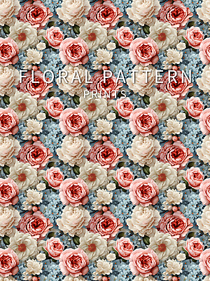 PSD 편집이미지 꽃 백그라운드 꽃무늬 패턴 사람없음 직물 인쇄 디지털합성 이미지편집 식물 무늬 파일형식