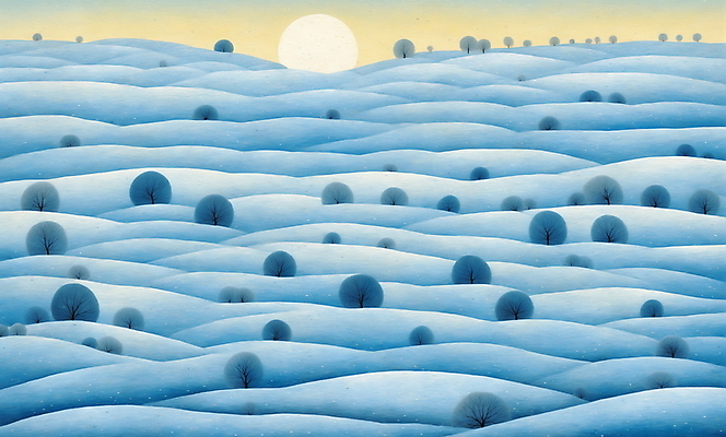 JPG 나무 백그라운드 일러스트 자연 하늘 산 초원 사람없음 파란색 태양 일출 국내일러스트 AI일러스트 AI콘텐츠 자연요소 식물 컬러 노을 생태계 파일형식