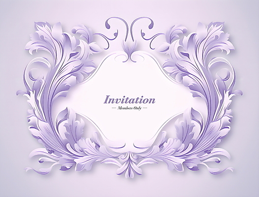 PSD 편집이미지 프레임 사람없음 장식 보라색 디지털합성 초대장 편집소스 아르누보 이미지편집 카드프레임 컬러 카드_감사 미술 파일형식