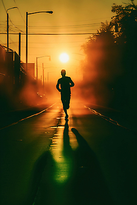 JPG 전신 편집이미지 남자 실루엣 길 가로등 건강 한명 성인 달리기 운동 주황색 일몰 유산소운동 러닝 성인남자한명만 편집실사 AI포토 AI콘텐츠 1 공공시설 컬러 모션 촬영기법 사람 노을 CG 남자한명만 성인남자만 파일형식