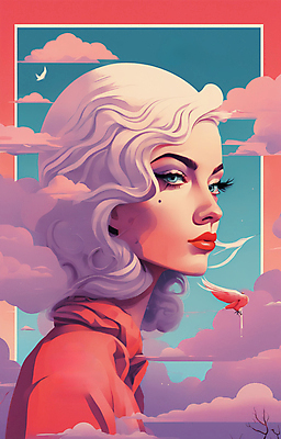 JPG 구름 응시 여자 얼굴 일러스트 한명 상반신 성인 뷰티 일출 보라색 황혼 일몰 백발 우아함 잡지 신비 디지털합성 성인여자한명만 국내일러스트 AI일러스트 AI콘텐츠 자연요소 1 헤어스타일 시선 컬러 컨셉 사람 신체부위 간행물 노을 여자한명만 성인여자만 파일형식