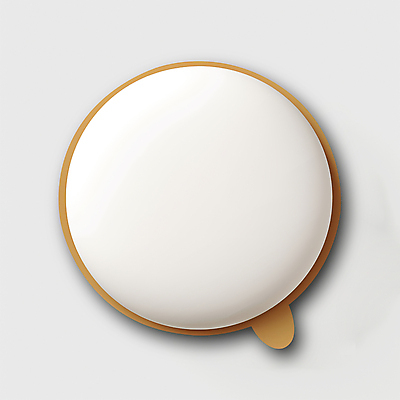 PSD 말풍선 일러스트 프레임 사람없음 갈색 원형 테두리 입체 심플 소통 카피스페이스 국내일러스트 도형 컬러 컨셉 공백 파일형식