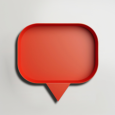 PSD 말풍선 일러스트 프레임 사람없음 빨간색 사각형 입체 심플 소통 카피스페이스 국내일러스트 도형 컬러 컨셉 공백 파일형식