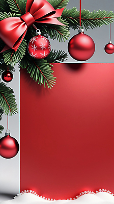 JPG 편집이미지 리본 크리스마스 프레임 사람없음 사각형 편지지 솔잎 오너먼트 카피스페이스 크리스마스리스 편집실사 AI포토 AI콘텐츠 도형 기념일 잎 크리스마스장식 화환 공백 편지 CG 파일형식