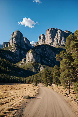 JPG 나무 구름 편집이미지 길 자연 바위산 풍경 사람없음 편집실사 AI포토 AI콘텐츠 자연요소 식물 돌산 CG 생태계 파일형식