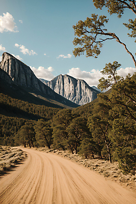 JPG 나무 구름 편집이미지 길 자연 바위산 풍경 사람없음 편집실사 AI포토 AI콘텐츠 자연요소 식물 돌산 CG 생태계 파일형식