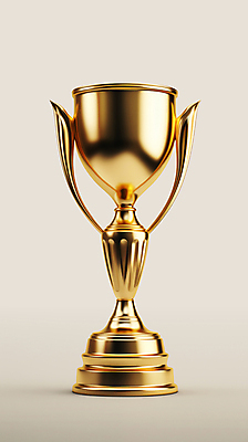 PSD 편집이미지 사람없음 3D 금속 금색 우승 트로피 디지털합성 광택 시상 편집소스 편집3D 컬러 재질 최고 상_우승 파일형식