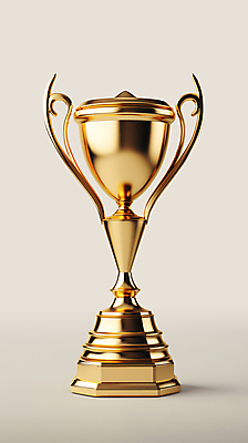 PSD 편집이미지 사람없음 3D 금속 금색 우승 트로피 디지털합성 광택 시상 편집소스 편집3D 컬러 재질 최고 상_우승 파일형식