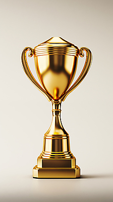 PSD 편집이미지 사람없음 3D 금속 금색 우승 트로피 디지털합성 광택 시상 편집소스 편집3D 컬러 재질 최고 상_우승 파일형식