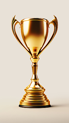 PSD 편집이미지 사람없음 3D 금속 금색 우승 트로피 디지털합성 광택 시상 편집소스 편집3D 컬러 재질 최고 상_우승 파일형식