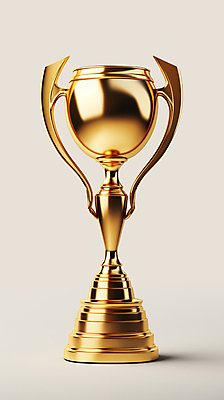 PSD 편집이미지 사람없음 3D 금속 금색 우승 트로피 디지털합성 광택 시상 편집소스 편집3D 컬러 재질 최고 상_우승 파일형식