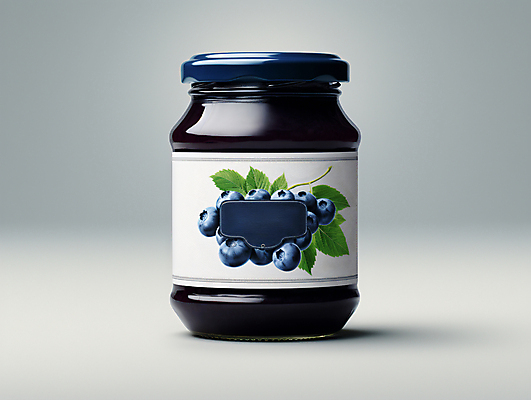 JPG 편집이미지 디저트 사람없음 남색 디지털합성 오브젝트 블루베리 과일잼 블루베리잼 편집실사 AI포토 AI콘텐츠 음식 컬러 과일 잼 CG 파일형식