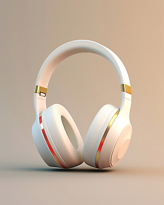 JPG 편집이미지 음향기기 사람없음 헤드셋 디지털합성 블루투스 편집실사 AI포토 AI콘텐츠 전자제품 헤드폰 CG 파일형식