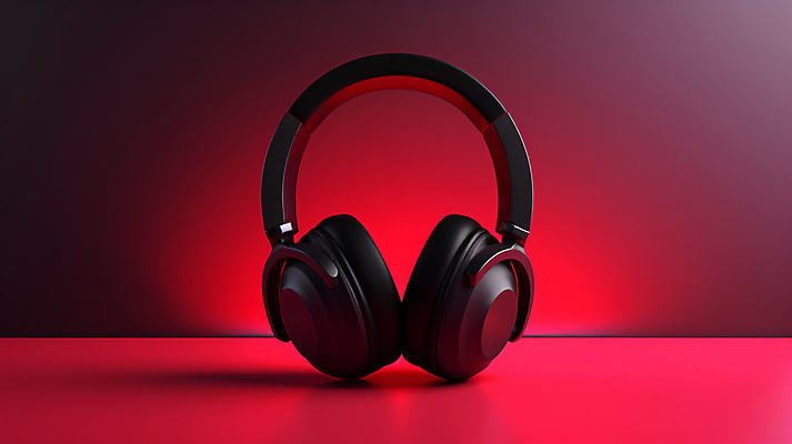 JPG 편집이미지 음향기기 사람없음 헤드셋 디지털합성 블루투스 편집실사 AI포토 AI콘텐츠 전자제품 헤드폰 CG 파일형식