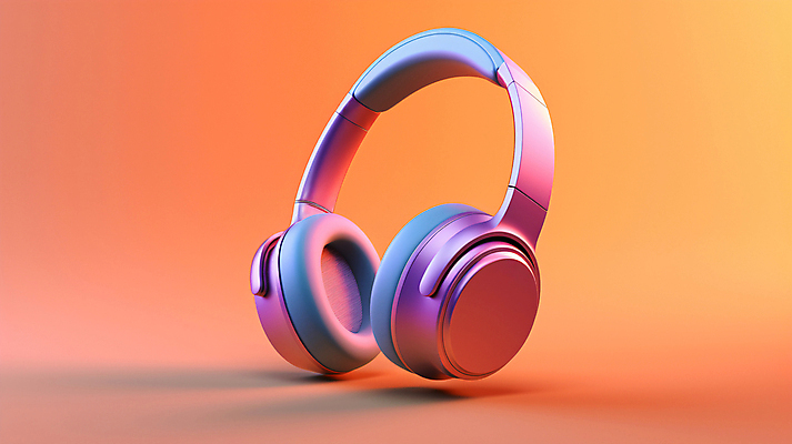 JPG 편집이미지 음향기기 사람없음 헤드셋 디지털합성 블루투스 편집실사 AI포토 AI콘텐츠 전자제품 헤드폰 CG 파일형식