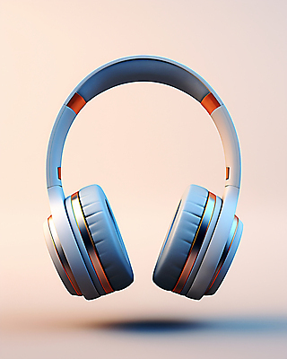 JPG 편집이미지 음향기기 사람없음 헤드셋 디지털합성 블루투스 편집실사 AI포토 AI콘텐츠 전자제품 헤드폰 CG 파일형식