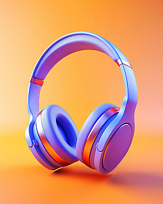 JPG 편집이미지 음향기기 사람없음 헤드셋 디지털합성 블루투스 편집실사 AI포토 AI콘텐츠 전자제품 헤드폰 CG 파일형식