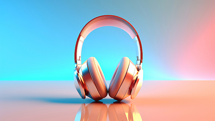 JPG 편집이미지 음향기기 사람없음 헤드셋 디지털합성 블루투스 편집실사 AI포토 AI콘텐츠 전자제품 헤드폰 CG 파일형식