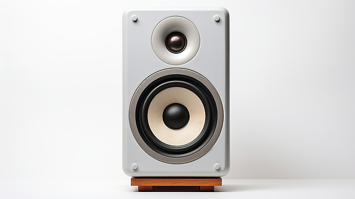 JPG 편집이미지 음악 음향기기 사람없음 스피커 장비 흰색 디지털합성 편집실사 AI포토 AI콘텐츠 컬러 문화예술 전자제품 CG 파일형식