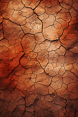 JPG 편집이미지 자연 건조 사람없음 갈색 환경 흙 균열 땅 디지털합성 가뭄 편집실사 AI포토 AI콘텐츠 컬러 모션 날씨 CG 생태계 파일형식