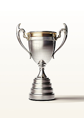 PSD 일러스트 사람없음 우승 수상_상을받음 은색 트로피 오브젝트 시상 국내일러스트 컬러 최고 상_우승 파일형식