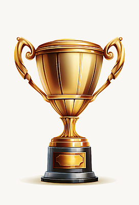 PSD 일러스트 사람없음 금색 우승 수상_상을받음 트로피 오브젝트 시상 국내일러스트 컬러 최고 상_우승 파일형식