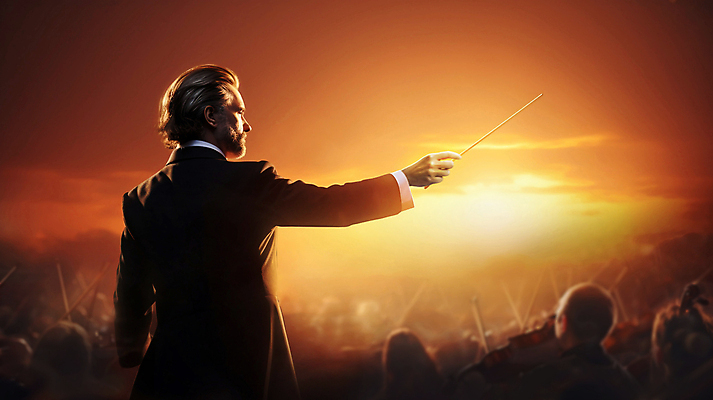 JPG 편집이미지 노년 남자 하늘 한명 들기 정장 손짓 상반신 갈색 일몰 역동적 지휘봉 지휘자 지휘 오케스트라 노인남자한명만 편집실사 AI인물포토 AI콘텐츠 1 옷 컬러 컨셉 모션 사람 성인 노을 음악가 악단 CG 남자한명만 노인남자만 파일형식 AI포토