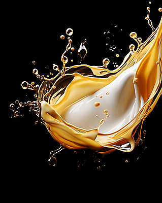 JPG 편집이미지 순간포착 사람없음 노란색 물방울 액체 뿌리기 디지털합성 스플래쉬 편집실사 AI포토 AI콘텐츠 컬러 모션 촬영기법 CG 파일형식