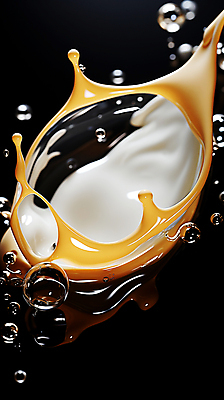 JPG 편집이미지 순간포착 사람없음 노란색 물방울 액체 뿌리기 디지털합성 스플래쉬 편집실사 AI포토 AI콘텐츠 컬러 모션 촬영기법 CG 파일형식