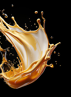 JPG 편집이미지 순간포착 사람없음 노란색 물방울 액체 뿌리기 디지털합성 스플래쉬 편집실사 AI포토 AI콘텐츠 컬러 모션 촬영기법 CG 파일형식