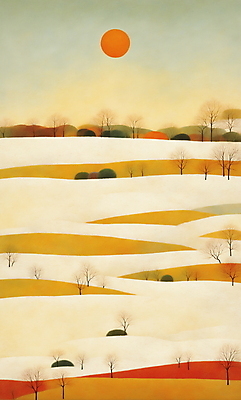 JPG 나무 일러스트 자연 새해 산 풍경 사람없음 태양 일출 주황색 국내일러스트 AI일러스트 AI콘텐츠 자연요소 식물 컬러 노을 생태계 파일형식