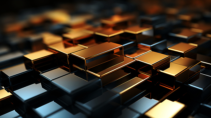 JPG 편집이미지 백그라운드 사람없음 쌓기 금속 사각형 금색 황금 디지털합성 금괴 이미지편집 편집실사 AI컴퓨터그래픽 AI콘텐츠 도형 컬러 모션 재질 CG 파일형식