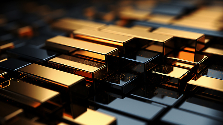 JPG 편집이미지 백그라운드 사람없음 쌓기 금속 사각형 금색 황금 디지털합성 금괴 이미지편집 편집실사 AI컴퓨터그래픽 AI콘텐츠 도형 컬러 모션 재질 CG 파일형식