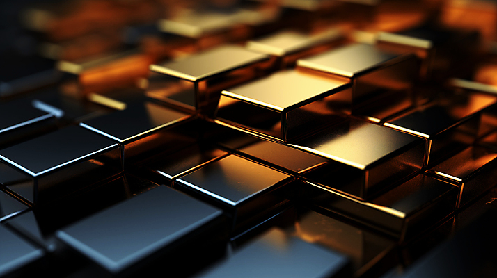 JPG 편집이미지 백그라운드 사람없음 쌓기 금속 사각형 금색 황금 디지털합성 금괴 이미지편집 편집실사 AI컴퓨터그래픽 AI콘텐츠 도형 컬러 모션 재질 CG 파일형식