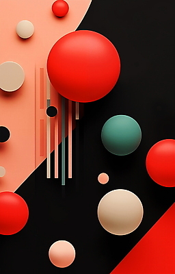 JPG 도형 편집이미지 백그라운드 추상 사람없음 그래픽 컬러풀 3D 입체 기하학 편집3D AI컴퓨터그래픽 AI콘텐츠 컬러 무늬 디지털합성 파일형식